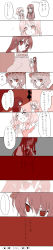 Rule 34 | absurdres, bad id, bad pixiv id, braid, china dress, chinese clothes, comic, dress, female focus, hat, highres, hong meiling, izayoi sakuya, long hair, long image, maid headdress, mitsuko, monochrome, pointy ears, remilia scarlet, short hair, tall image, embodiment of scarlet devil, touhou, translation request, twin braids, wings