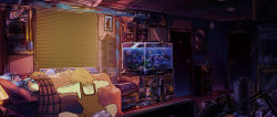 Rule 34 | 2girls, absurdres, air conditioner, blonde hair, bottle, bug, cabinet, character doll, clock, coffee mug, cup, door, fish tank, from behind, gawr gura, highres, hololive, hololive english, indian style, indoors, lying, medium hair, microphone, mug, multiple girls, ninomae ina&#039;nis, ninomae ina&#039;nis (casual), nintendo switch, on bed, portrait (object), room, shirt, shorts, sitting, sleeping, sleepy, sleeveless, sleeveless shirt, spider, virtual youtuber, vyragami, waking up, wall clock, watson amelia, window blinds