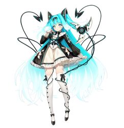 Rule 34 | 1girl, absurdly long hair, aqua eyebrows, aqua eyes, aqua hair, artist request, belt, belt buckle, belt ribbon, black bow, black footwear, black jacket, black ribbon, black sleeves, bow, buckle, choker, clothes lift, collar, cross-laced clothes, cross-laced sleeves, dress, dress lift, final gear, flats, frilled bow, frills, full body, gloves, gold buckle, hair bow, hair intakes, hair ribbon, half updo, heart, heart print, highres, holding, holding belt, holding clothes, holding dress, holding ribbon, jacket, long hair, long sleeves, multicolored hair, nova (final gear), official art, open clothes, open jacket, open mouth, ribbon, ribbon choker, simple background, solo, striped clothes, striped dress, tachi-e, thighhighs, third-party source, transparent background, twintails, two-tone hair, two side up, vertical-striped clothes, vertical-striped dress, very long hair, white collar, white dress, white gloves, white hair, white ribbon, white thighhighs