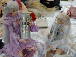Rule 34 | 00s, alcohol, barasuishou, beer, kirakishou, photo (medium), picnic, rozen maiden