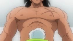 Rule 34 | animated, ass, breasts, broly (dragon ball super), censored, cheelai, colored skin, dragon ball, dragon ball super, green skin, navel, nude, oral, sound, video, video, white hair, yamamoto doujin