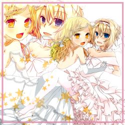 Rule 34 | 2girls, alice margatroid, backless outfit, bare shoulders, blonde hair, blue eyes, blush, braid, breasts, bridal veil, bride, cleavage, dress, elbow gloves, framed, gloves, hair ribbon, holding hands, high heels, highres, kirisame marisa, long hair, looking at viewer, looking back, medium breasts, multiple girls, open mouth, pink dress, pink gloves, pink legwear, ribbon, shoes, short hair, small breasts, smile, star (symbol), thighhighs, touhou, tsuno no hito, veil, wedding dress, white dress, white gloves, wife and wife, yuri, zettai ryouiki
