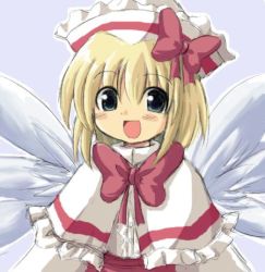 Rule 34 | 1girl, blonde hair, female focus, lily white, lowres, solo, touhou