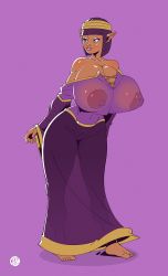 Rule 34 | 1girl, breasts, highres, large breasts, menat, solo, street fighter