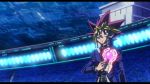 Rule 34 | 1boy, animated, male focus, multicolored hair, muto yugi, purple eyes, solo, spiked hair, tagme, video, video, yu-gi-oh!