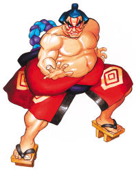 Rule 34 | 1990s (style), capcom, edmond honda, fat, fat man, official art, retro artstyle, street fighter, street fighter ii (series), sumo, yasuda akira