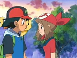 Rule 34 | animated, animated gif, ash ketchum, child, creatures (company), game freak, gen 1 pokemon, may (pokemon), nintendo, pikachu, pokemon, pokemon (anime), pokemon (creature)