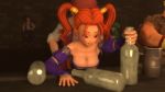 Rule 34 | 1girl, 3d, animated, doggystyle, dragon quest, dragon quest viii, drunk, jessica albert, orange hair, sex, sex from behind, tagme, video, video