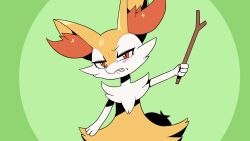 1girl braixen creatures_(company) drunkoak furry furry_female game_freak gen_6_pokemon highres nintendo pokemon