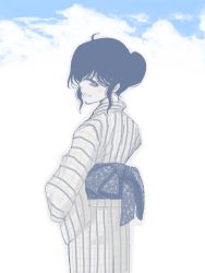 Rule 34 | black hair, d.gray-man, japanese clothes, kimono, miranda lotto