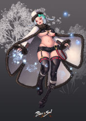 Rule 34 | 10s, 1girl, absurdres, bad id, bad pixiv id, bikini, black bikini, black footwear, black thighhighs, blade &amp; soul, boots, breasts, cape, copyright name, covered erect nipples, cross-laced footwear, curvy, facing viewer, female focus, front-tie top, full body, fur trim, garter straps, hair ribbon, hat, highleg, highleg panties, highres, jin (blade &amp; soul), julia (blade &amp; soul), lace-up boots, large breasts, looking at viewer, navel, oinari risuru, open mouth, panties, platform footwear, purple eyes, revealing clothes, ribbon, short hair, short shorts, shorts, smile, solo, strap, swimsuit, thick thighs, thighhighs, thighs, underboob, underwear, whale tail (clothing), white hair, wide hips