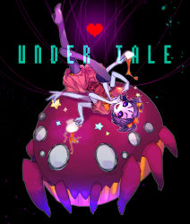 Rule 34 | 1girl, absurdres, arthropod girl, boots, colored skin, extra arms, extra eyes, high heel boots, high heels, highres, insect girl, monster girl, muffet, puffy short sleeves, puffy sleeves, purple skin, short sleeves, smile, solo, spider girl, thighhighs, undertale