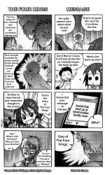 Rule 34 | comic, english text, greyscale, hard-translated, lore factor&#039;s high school, monochrome, multiple boys, multiple girls, thai text, third-party edit