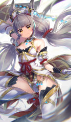 Rule 34 | 1girl, absurdres, animal ears, breasts, cat ears, cat girl, facial mark, gloves, hatsuga (dmaigmai), highres, huge filesize, jewelry, leotard, nia (blade) (xenoblade), nia (xenoblade), silver hair, small breasts, smile, solo, spoilers, sword, twintails, weapon, white background, xenoblade chronicles (series), xenoblade chronicles 2, yellow eyes