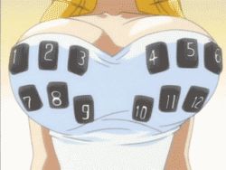 Rule 34 | 00s, 1girl, animated, animated gif, bouncing breasts, breasts, cleavage, huge breasts, keyboard, lowres, math, momozono mei, mouse (anime), qvga, solo, towel