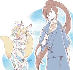 Rule 34 | + +, 1boy, 2girls, puff of air, animal ear fluff, animal ears, artist name, bad id, bad pixiv id, blue eyes, blue flower, blue kimono, blush, body fur, brown eyes, carrying, closed mouth, cowboy shot, ears down, eye contact, floral print, flower, fox ears, fox girl, fox tail, full body, furry, furry female, hair between eyes, hair bun, hair flower, hair ornament, hand fan, hand up, hands up, happy, high ponytail, holding, holding fan, inaho (world flipper), japanese clothes, kimono, light (world flipper), long hair, long sleeves, looking at another, looking back, looking up, matching hair/eyes, multiple girls, multiple tails, neck fur, nose blush, outline, paper fan, purple flower, red eyes, red flower, sash, shirano (world flipper), short hair, sidelocks, signature, single hair bun, smile, soushiro (world flipper), standing, sweat, tail, tatsuri (forest penguin), twitter username, two-tone fur, two tails, uchiwa, very long hair, white fur, white outline, wide-eyed, world flipper, yellow fur