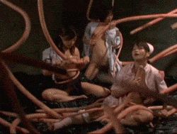 Rule 34 | animated, animated gif, asian, lowres, monster, multiple girls, nurse, photo (medium), restrained, tentacles, tentacle sex, torn clothes