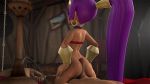 Rule 34 | 1boy, 1girl, 3d, animated, anus, ass, blue eyes, bottomless, buttjob, cum, cum in pussy, cumdrip, dark skin, earrings, frottage, girl on top, hetero, highres, jewelry, pointy ears, ponytail, purple hair, pussy, redmoa, reverse cowgirl position, rubbing, sex, sex from behind, shantae, shantae (series), sound, straddling, tagme, uncensored, vaginal, video