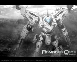 Rule 34 | armored core, armored core: for answer, from software, gun, mecha, robot, ruins, weapon, white glint