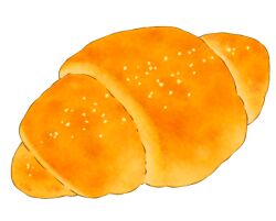 Rule 34 | bread, croissant, food, food focus, haboban, no humans, original, simple background, still life, white background