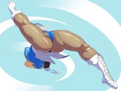 Rule 34 | 1girl, ass, boots, cameltoe, capcom, censored, chinese clothes, chun-li, dress, hori hiraki, pantyhose, pussy, street fighter, thick thighs, thighs, thong, twirl, underwear