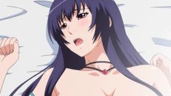Rule 34 | 10s, animated, animated gif, bare shoulders, bed, bedroom, blue hair, blush, bottomless, bouncing breasts, breasts, choker, cousins, higashide kei, incest, jewelry, missionary, moaning, necklace, nee summer!, nipples, open mouth, room, sex, yamauchi yuuta