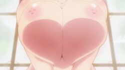 Rule 34 | animated, anime screenshot, breasts, breasts squeezed together, futoku no guild, hanabata nohkins, huge breasts, inverted nipples, nipples, screencap, sound, tagme, video