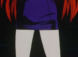 Rule 34 | 1girl, animated, animated gif, ass, ass shake, breasts, cleavage, dress, ghost sweeper mikami, head out of frame, legs, lower body, lowres, mikami reiko, multiple views, red hair, skirt, tagme, thighs, turnaround