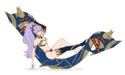 Rule 34 | 1girl, cosplay, fate/grand order, fate (series), fire emblem, fire emblem: genealogy of the holy war, fseffect, ishtar (fate), ishtar (fire emblem), nintendo, purple hair