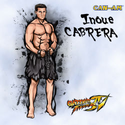 Rule 34 | 1boy, abs, anthony capriate, black hair, chain, commentary request, cuffs, gachimuchi pants wrestling, handcuffs, male focus, muscular, naked towel, navel, parody, photoshop (medium), smile, street fighter, street fighter iv (series), style parody, tk8d32, toga, towel, wrestling (series)