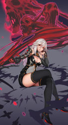 Rule 34 | 00s, dnf, dungeon and fighter, female slayer, highres, long hair, slayer, tagme, white hair