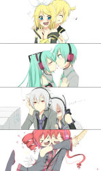 Rule 34 | &gt; &lt;, 4boys, 4girls, :q, ai (kuroha-chan), aqua eyes, aqua hair, bad id, bad pixiv id, bdsm, blonde hair, blush, bondage, bound, brother and sister, cigarette, closed eyes, crossover, detached sleeves, drill hair, fang, genderswap, genderswap (ftm), hair ornament, hair ribbon, hairclip, hatsune miku, hatsune mikuo, headphones, headset, heart, highres, honne dell, incest, kagamine len, kagamine rin, kasane ted, kasane teto, kuroha ai, multiple boys, multiple girls, musical note, ponytail, red eyes, red hair, ribbon, selfcest, siblings, silver hair, smile, tears, tongue, tongue out, translated, twin drills, twincest, twins, twintails, undressing, utau, vocaloid, yowane haku