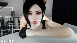 Rule 34 | ada wong, ahegao, anal, ass, bent over, bent over table, clothed female nude male, clothes, doggystyle, fucked silly, grabbing, highres, nude, orgasm, resident evil, resident evil 2, resident evil 2 (remake), resident evil 4, resident evil 4 (remake), sex, sex from behind, sweat, table