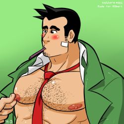 Rule 34 | capcom, ace attorney, lowres, male focus, mioworks, tagme, yaoi