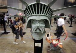 Rule 34 | crossover, darth vader, fusion, japan, star wars, statue of liberty