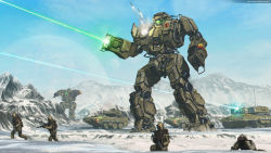 Rule 34 | absurdres, armored vehicle, battletech, blackjack (battletech), commentary, dervish, english commentary, gun, highres, laser, mecha, military, military vehicle, missile, motor vehicle, mountainous horizon, rifle, robot, science fiction, sky, snow, soldier, spooky777, tank, war, weapon