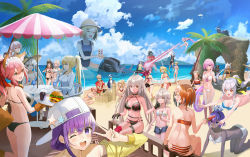 Rule 34 | 6+boys, 6+girls, archer (fate), artoria pendragon (fate), artoria pendragon (swimsuit archer) (fate), artoria pendragon (swimsuit archer) (first ascension) (fate), ass, ball, bare shoulders, bb (fate), bb (fate) (all), bb (swimsuit mooncancer) (fate), bb (swimsuit mooncancer) (first ascension) (fate), beach, beach umbrella, beach volleyball, blue sky, blush, breasts, butt crack, caenis (fate), chair, charles-henri sanson (fate), cu chulainn (fate), cu chulainn (fate/stay night), dark-skinned female, dark-skinned male, dark skin, edmond dantes (fate), elizabeth bathory (fate), elizabeth bathory (fate/extra ccc), ereshkigal (fate), fate/apocrypha, fate/extra, fate/grand order, fate/prototype, fate/prototype: fragments of blue and silver, fate/stay night, fate/zero, fate (series), food, frankenstein&#039;s monster (fate), frankenstein&#039;s monster (swimsuit saber) (fate), frankenstein&#039;s monster (swimsuit saber) (second ascension) (fate), fujimaru ritsuka (female), fujimaru ritsuka (female) (brilliant summer), gilles de rais (caster) (fate), hans christian andersen (fate), hassan of serenity (fate), heracles (fate), highres, in palm, jack the ripper (fate/apocrypha), james moriarty (archer) (fate), jeanne d&#039;arc alter (swimsuit berserker) (fate), jeanne d&#039;arc (fate), jeanne d&#039;arc (ruler) (fate), jeanne d&#039;arc (swimsuit archer) (fate), jeanne d&#039;arc (swimsuit archer) (second ascension) (fate), jeanne d&#039;arc alter (fate), jeanne d&#039;arc alter (swimsuit berserker) (fate), jeanne d&#039;arc alter santa lily (fate), kirschtaria wodime, kiyohime (fate), kiyohime (fate/grand order), kiyohime (swimsuit lancer) (fate), large breasts, leonardo da vinci (fate), leonardo da vinci (fate/grand order), leonardo da vinci (rider) (fate), long hair, marie antoinette (fate), mash kyrielight, mash kyrielight (swimsuit of perpetual summer), medium breasts, medusa (fate), medusa (rider) (fate), mordred (fate), mordred (fate) (all), mordred (fate/apocrypha), mordred (swimsuit rider) (fate), mordred (swimsuit rider) (first ascension) (fate), multiple boys, multiple girls, nero claudius (fate), nero claudius (fate) (all), nero claudius (swimsuit caster) (fate), nitocris (fate), nitocris (fate/grand order), nitocris (swimsuit assassin) (fate), nursery rhyme (fate), ocean, oda nobunaga (fate), oda nobunaga (koha-ace), oda nobunaga (swimsuit berserker) (fate), oda nobunaga (swimsuit berserker) (second ascension) (fate), official alternate costume, okita j. souji (fate), okita j. souji (third ascension) (fate), okita souji (fate), okita souji (koha-ace), open mouth, out of frame, palm tree, paul bunyan (fate), playing sports, sand castle, sand sculpture, shore, short hair, sitting, sky, small breasts, smile, table, tamamo (fate), tamamo cat (fate), thighs, tray, tree, tsukise miwa, umbrella, v over eye, volleyball, volleyball (object), water slide