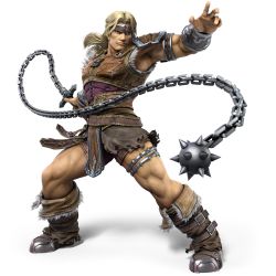 Rule 34 | 1boy, 3d, absurdres, belt, blonde hair, blue eyes, boots, castlevania (series), full body, headband, highres, huge filesize, male focus, muscular, nintendo, official art, simon belmont, solo, super smash bros., thigh strap, transparent background, weapon, whip