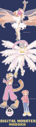 Rule 34 | absurdres, angel, angel girl, angewomon, digimon, digimon (creature), head wings, highres, long hair, mask, original, wings