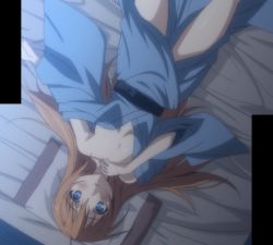 Rule 34 | 1girl, blush, highres, konoe subaru, mayo chiki!, no bra, orange hair, solo