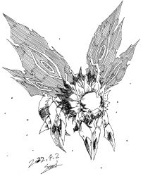 Rule 34 | beak, claws, digimon, digimon (creature), flying, flymon, highres, solo, wings