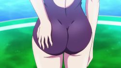 Rule 34 | 10s, 1girl, animated, animated gif, ass, ass focus, competition swimsuit, dimples of venus, hip focus, huge ass, jiggle, keijo!!!!!!!!, kotone fujisaki, one-piece swimsuit, screencap, solo, standing, swimsuit, thick thighs, thighs, water, wide hips