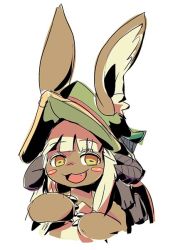 Rule 34 | 10s, artist request, brown eyes, rabbit, furry, grey hair, made in abyss, nanachi (made in abyss)