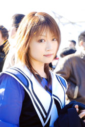 Rule 34 | cosplay, highres, i&quot;s, photo (medium), school uniform, serafuku, yoshizuki iori