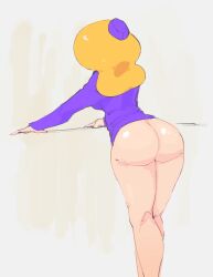 Rule 34 | 1girl, advance wars, ass, facing away, from behind, huge ass, leaning forward, nell (advance wars), plow (witch parfait), solo, upskirt