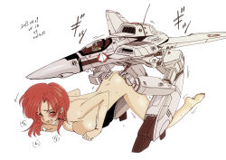 Rule 34 | 10s, 1boy, 1girl, 2015, ^ ^, alien, antennae, ass, ass grab, barefoot, bent over, blush, breasts, butt crack, canopy, choujikuu yousai macross, closed eyes, couple, dated, doggystyle, emblem, energy cannon, closed eyes, fang, fangs, gerwalk, giant, giantess, good end, heavy breathing, helmet, hetero, large breasts, macross, macross: do you remember love?, mecha, mecha on girl, mechaphilia, meltrandi, moaning, nude, object insertion, open mouth, pilot, pilot suit, pointy ears, radio antenna, red hair, rf400rv, robot, science fiction, screaming, sex, sex from behind, simple background, size difference, sketch, spacesuit, sweat, text focus, top-down bottom-up, u.n. spacy, vaginal, vaginal object insertion, vf-1, vf-1a, what, white background, zentradi