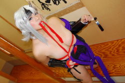 Rule 34 | chouzuki maryou, cosplay, photo (medium), plump, queen&#039;s blade, shizuka (queen&#039;s blade), shizuka (queen&#039;s blade) (cosplay), thick thighs, thighs