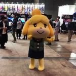 Rule 34 | 2020, animal ears, animated, convention, cosplay, dancing, dog, animal crossing, nintendo, pax east, photo (medium), isabelle (animal crossing), tagme, tail, video