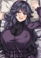 Rule 34 | 1girl, absurdres, alternate breast size, breasts, creatures (company), game freak, hex maniac (pokemon), highres, large breasts, long hair, nintendo, parapetto, pokemon, pokemon xy, smile, solo