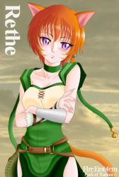 Rule 34 | 1girl, animal ears, cat ears, cat girl, cat tail, female focus, fire emblem, hissaa (starlight express), lethe (fire emblem), nintendo, solo, tail